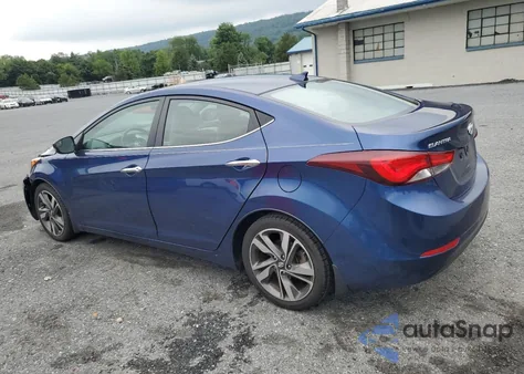 2015 Hyundai Elantra Se из США, поврежденный, VIN 5NPDH4AE1FH643545